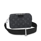 Louis Vuitton Alpha Wearable Wallet M80741 Black