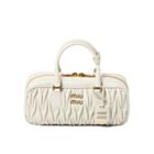 Miumiu Arcadie Matelasse Nappa Leather Bag