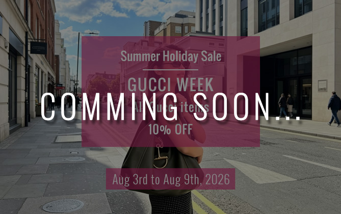Summer sale Gucci week