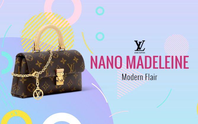 Louis Vuitton Nano Madeleine M28426 Brown